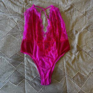 BOGO Victoria's Secret Hot Pink Teddy
